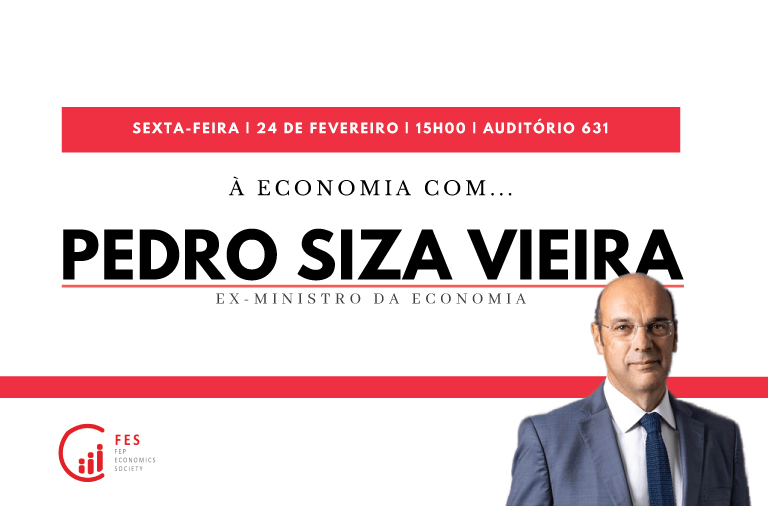 Pedro Siza Vieira na FEP hoje, 24 de fevereiro