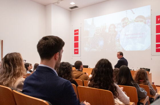 Millennium bcp realiza sessão de boas-vindas para novos colaboradores na FEP