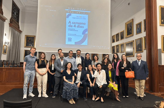 Professoras da FEP participam em encontro internacional sobre a semana de quatro dias