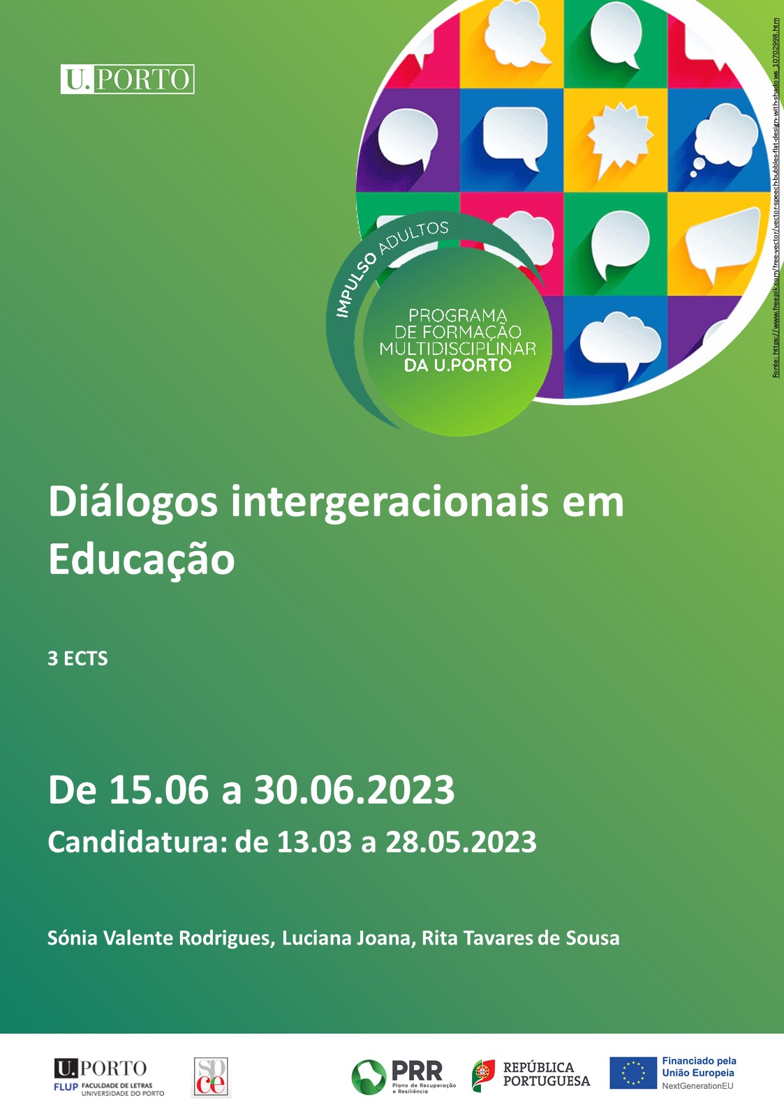 Diálogos intergeracionais em Educação