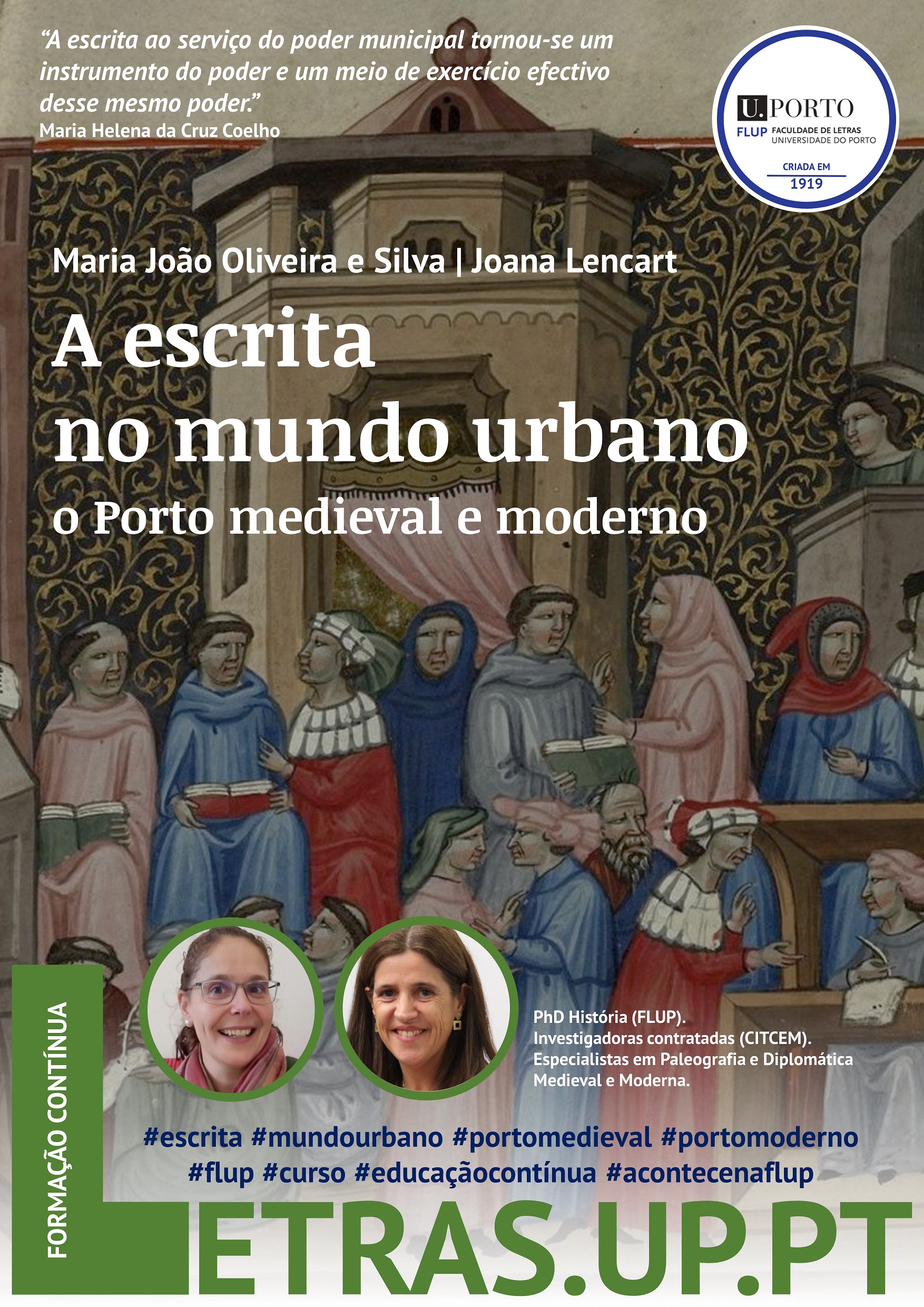 A escrita no mundo urbano: o Porto medieval e moderno