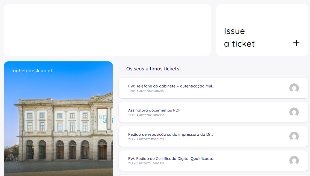 Portal my helpdesk